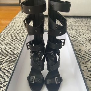 Giuseppe Zinotti Gladiator Heels